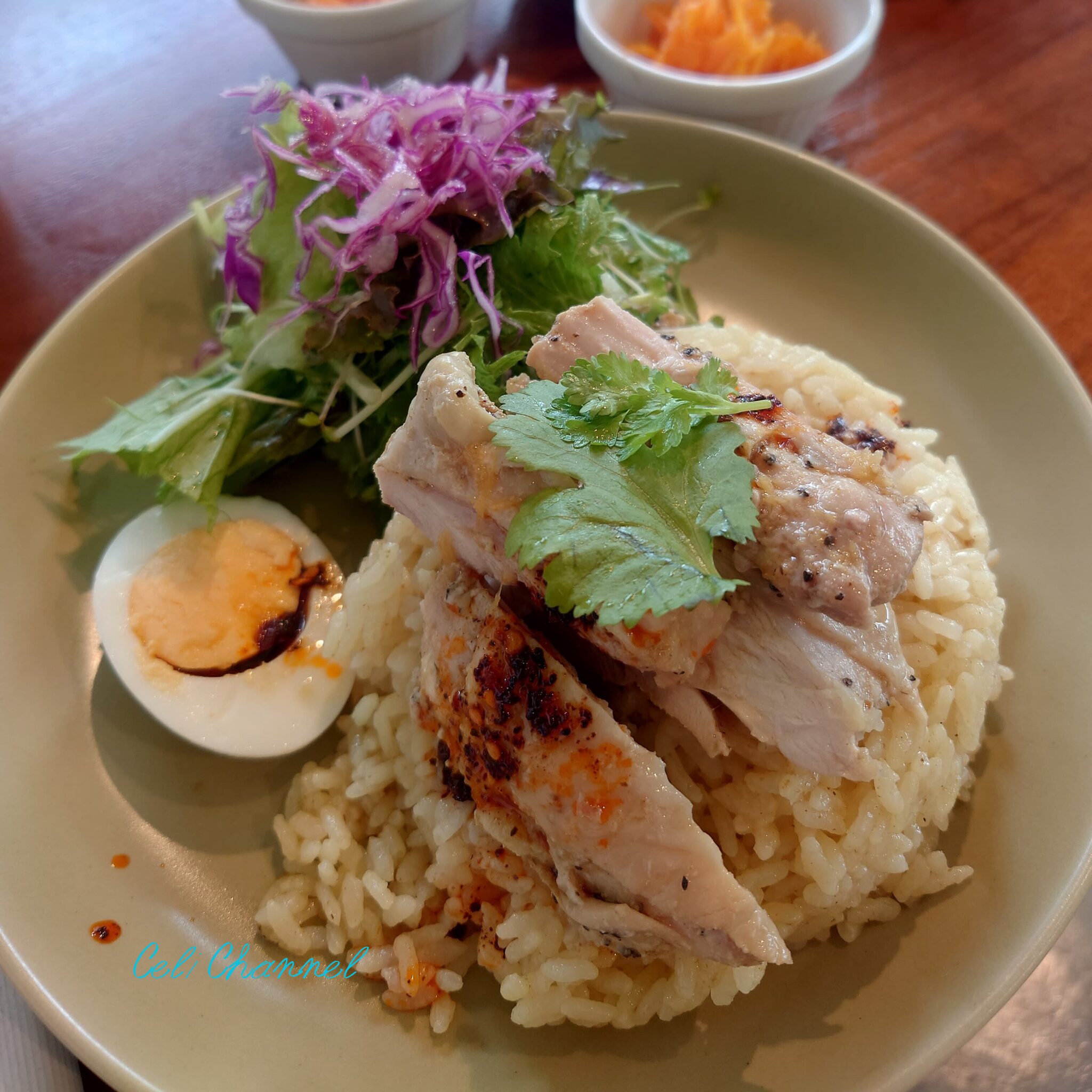 塩屋湾・まぁぐすくやー　シンガポールチキンライス