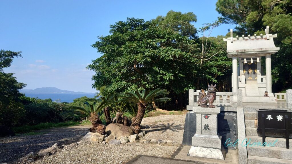 尖閣神社からの眺め