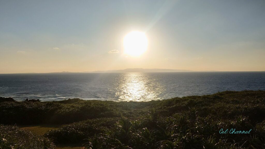 石垣島　御神崎　サンセット