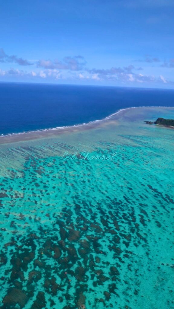 石垣島の海　空撮