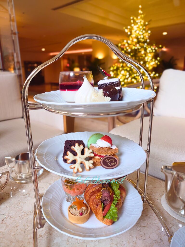 ナハテラス クリスマスアフタヌーンティー ペイストリー