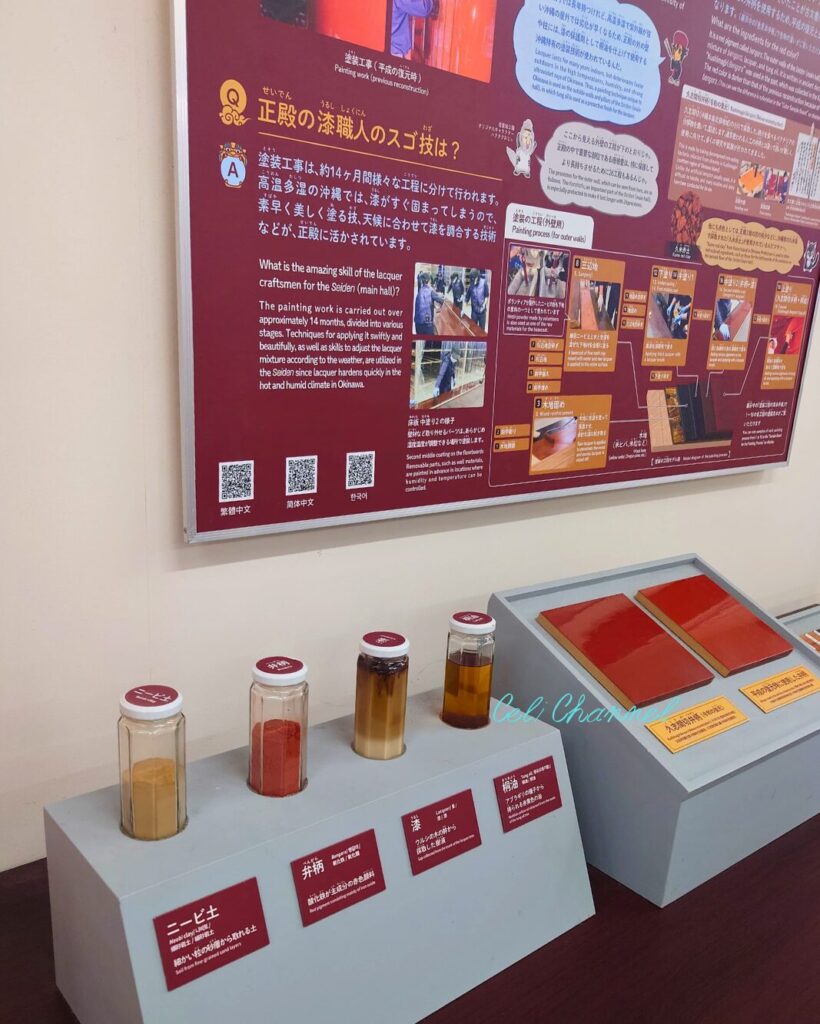 首里城正殿令和の復元　漆塗装