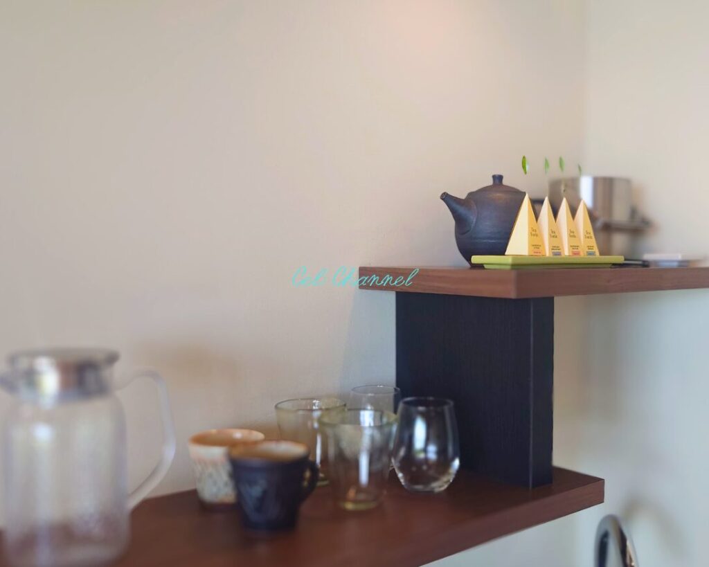 はいむるぶし オーシャンビューバススイート ティーセット