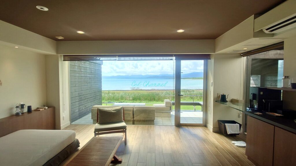 はいむるぶし オーシャンビューバススイート リビング