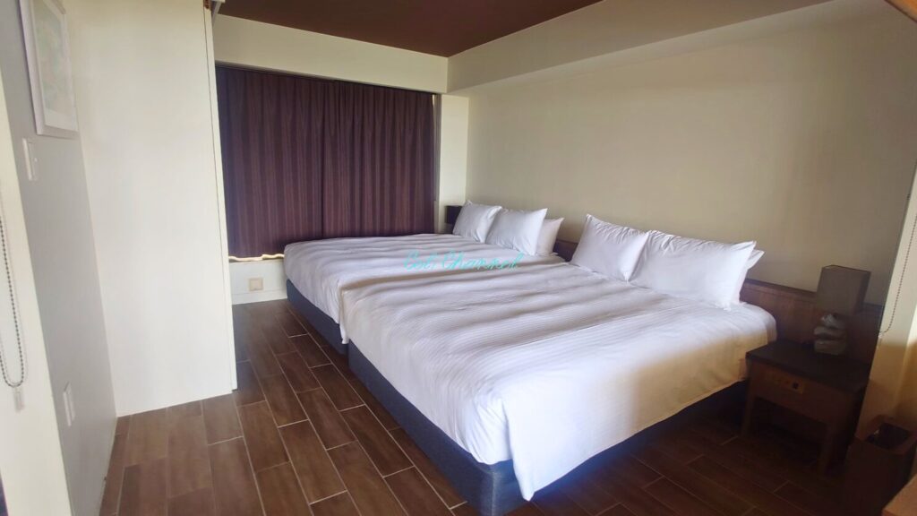 はいむるぶし オーシャンビューバススイート ベッドルーム