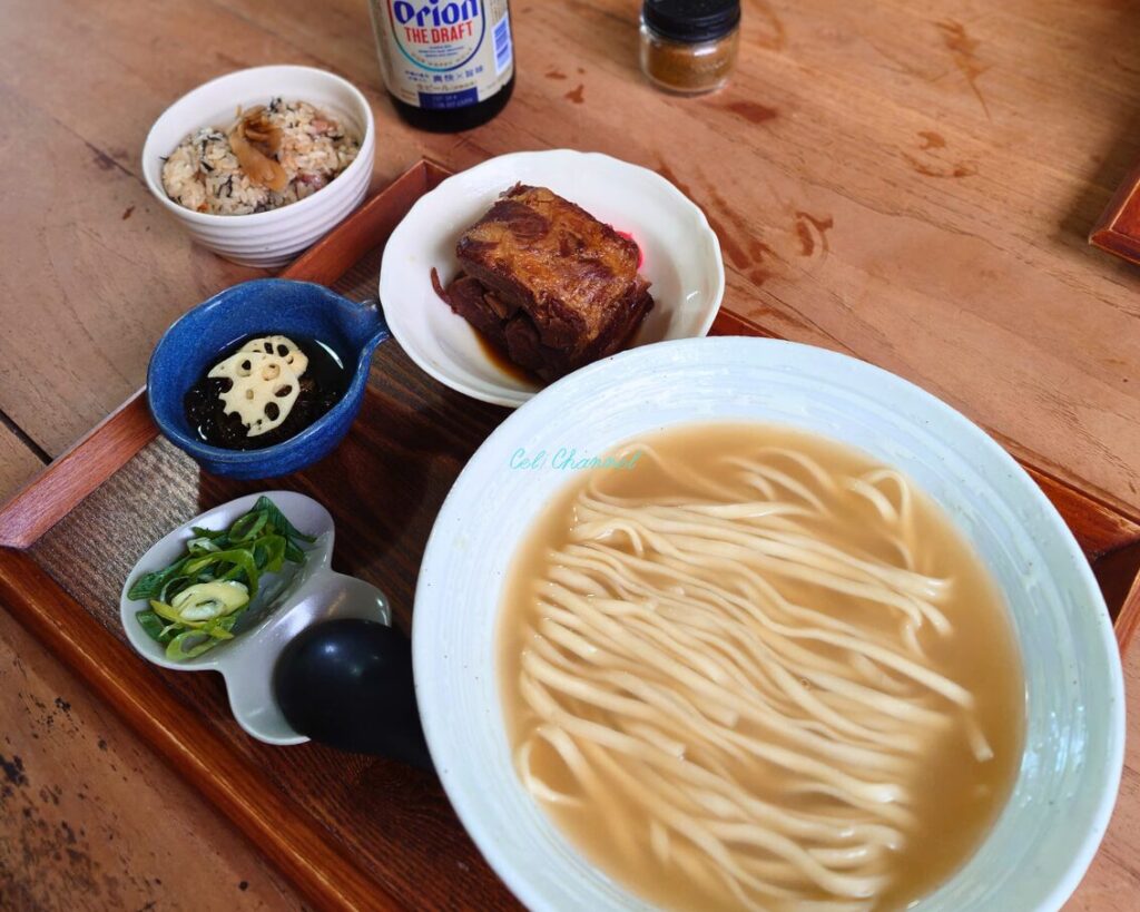 ほりかわ ソーキそばセット